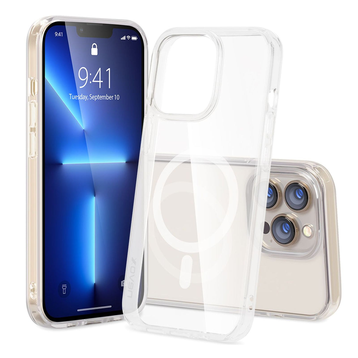Produktbild Smartphone-Hülle - nevox StyleShell SHOCKFLEX Smartphone Hülle Transparent passend für Apple iPhone 16 Pro Max