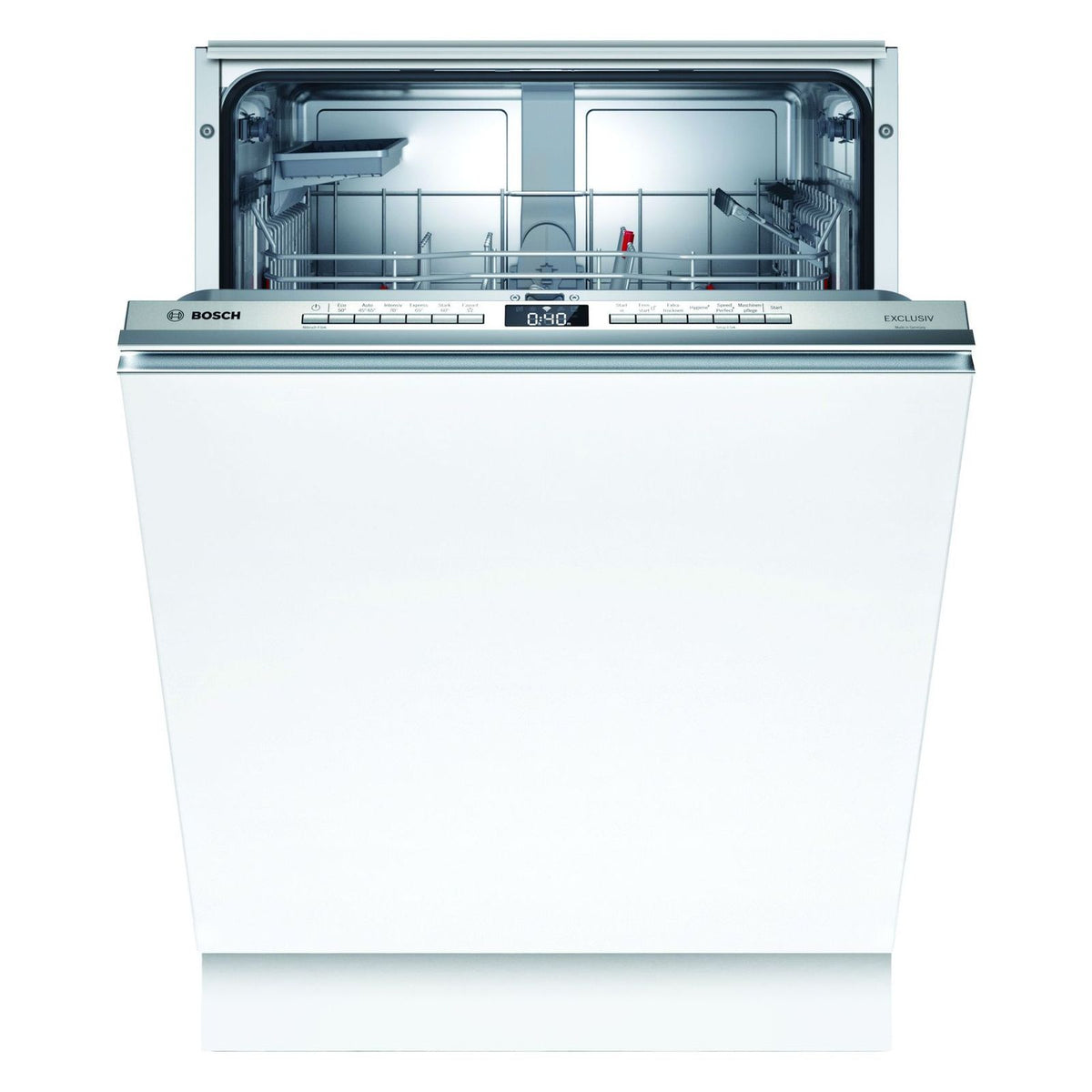 Produktbild vollintegrierbarer Geschirrspüler - Bosch Serie 4 SBV4HBX01D Geschirrspüler (B) vollintegrierbar 60cm 13 Maßgedecke D