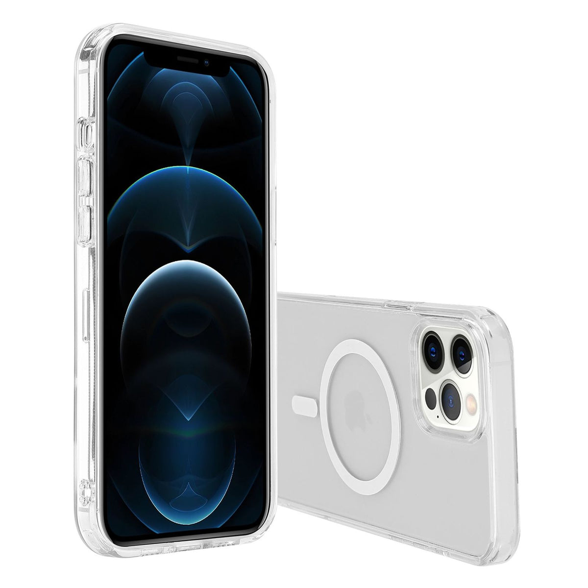 Produktbild Smartphone-Hülle - Nevox StylShell SHOCKFLEX mit MagSafe Transparent passend für Apple iPhone 13 Pro