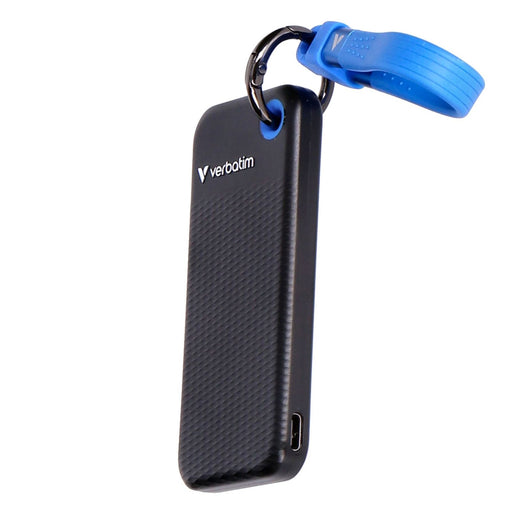 Produktbild externe SSD - Verbatim Pocket ext. SSD 1TB Schwarz/Blau