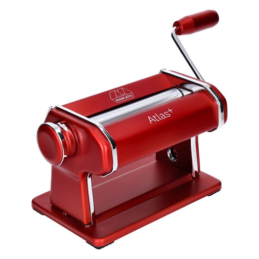 Produktbild Nudelmaschine - MARCATO Atlas+ Nudelmaschine Rot eloxiertem Aluminium mit 4 Typen