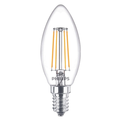 Produktbild Spezialleuchtmittel - Philips Kerzenlampe E14 B35 40W Warmweiß 470lumen Dimmbar