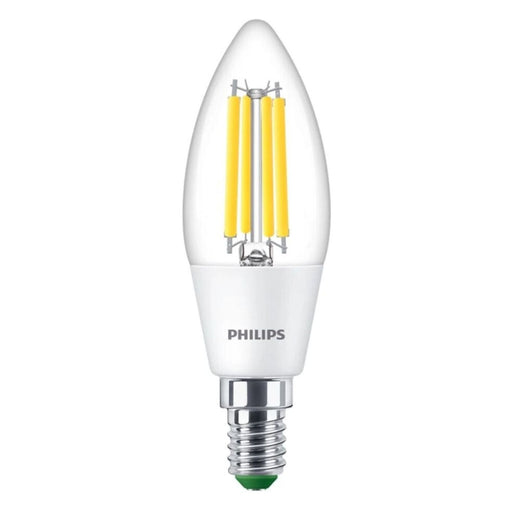 Produktbild LED-Leuchtmittel - Philips LED Kerzenlampe E14 B35 40W warmweiß ultra effizient 485lumen