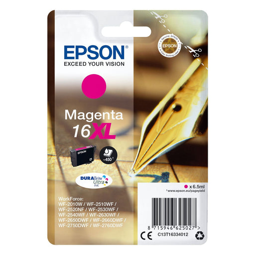 Produktbild Tintenpatrone - Epson No.16XL Tintenpatrone magenta 6.5 ml