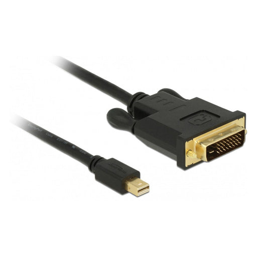 Produktbild Audio- & Video-Kabel - Delock Mini-DisplayPort / DVI Anschlusskabel 2m DVI-D 24+1pol vergoldet