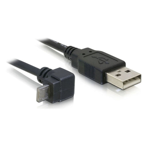 Produktbild USB-Kabel - Delock Kabel USB 2.0 zu Micro USB 1m schwarz