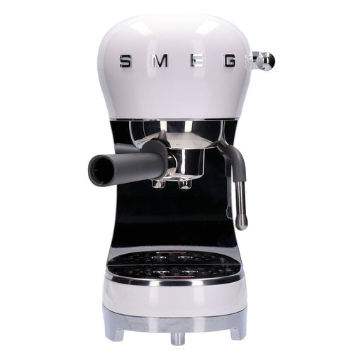 Produktbild Espressomaschine - Smeg ECF02WHEU Siebträger Espresso-Kaffeemaschine 50's Retro Style weiß