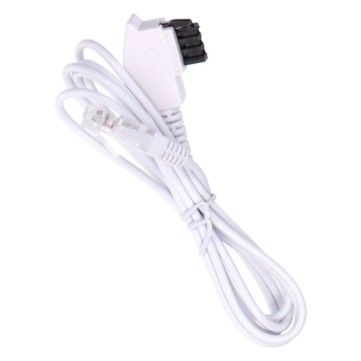 Produktbild Netzwerkkabel - Aswo Western Stecker auf RJ45 1,5m weiß