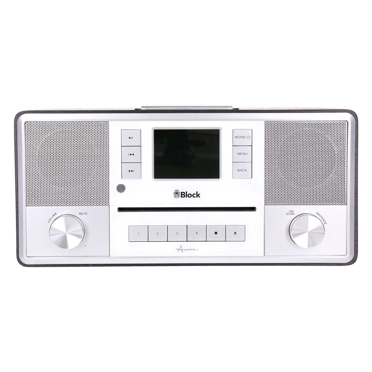 Produktbild Digitalradio (DAB+) - Block AURORA Smartradio DAB+/CD Player anthrazit
