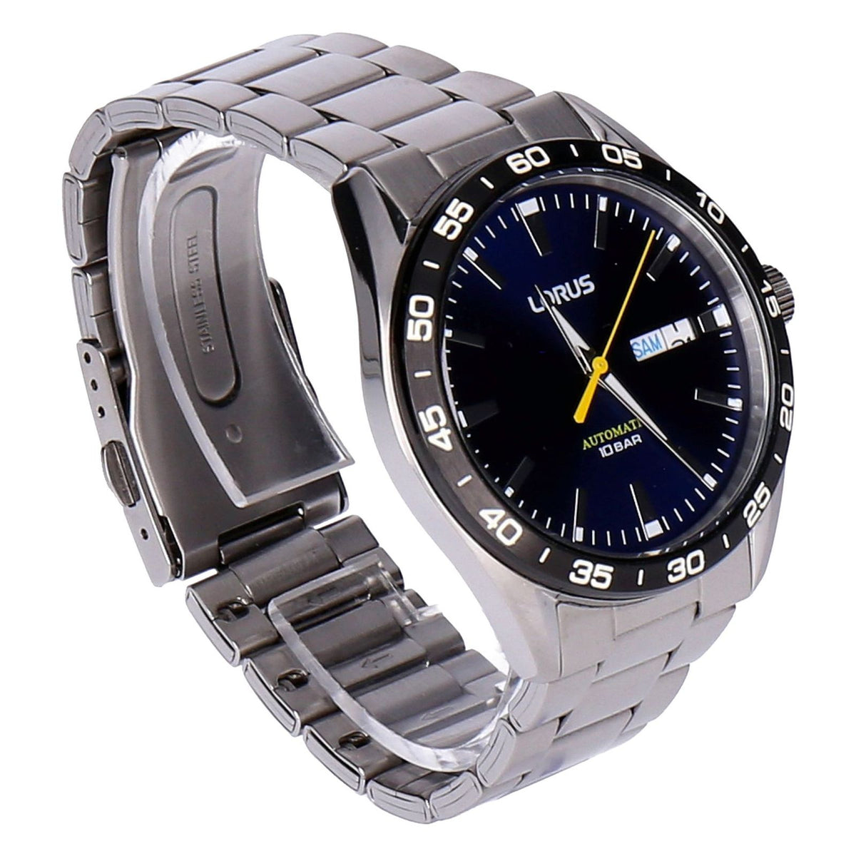 Produktbild Digitaluhr - Lorus Herren Automatik Armbanduhr Edelstahl