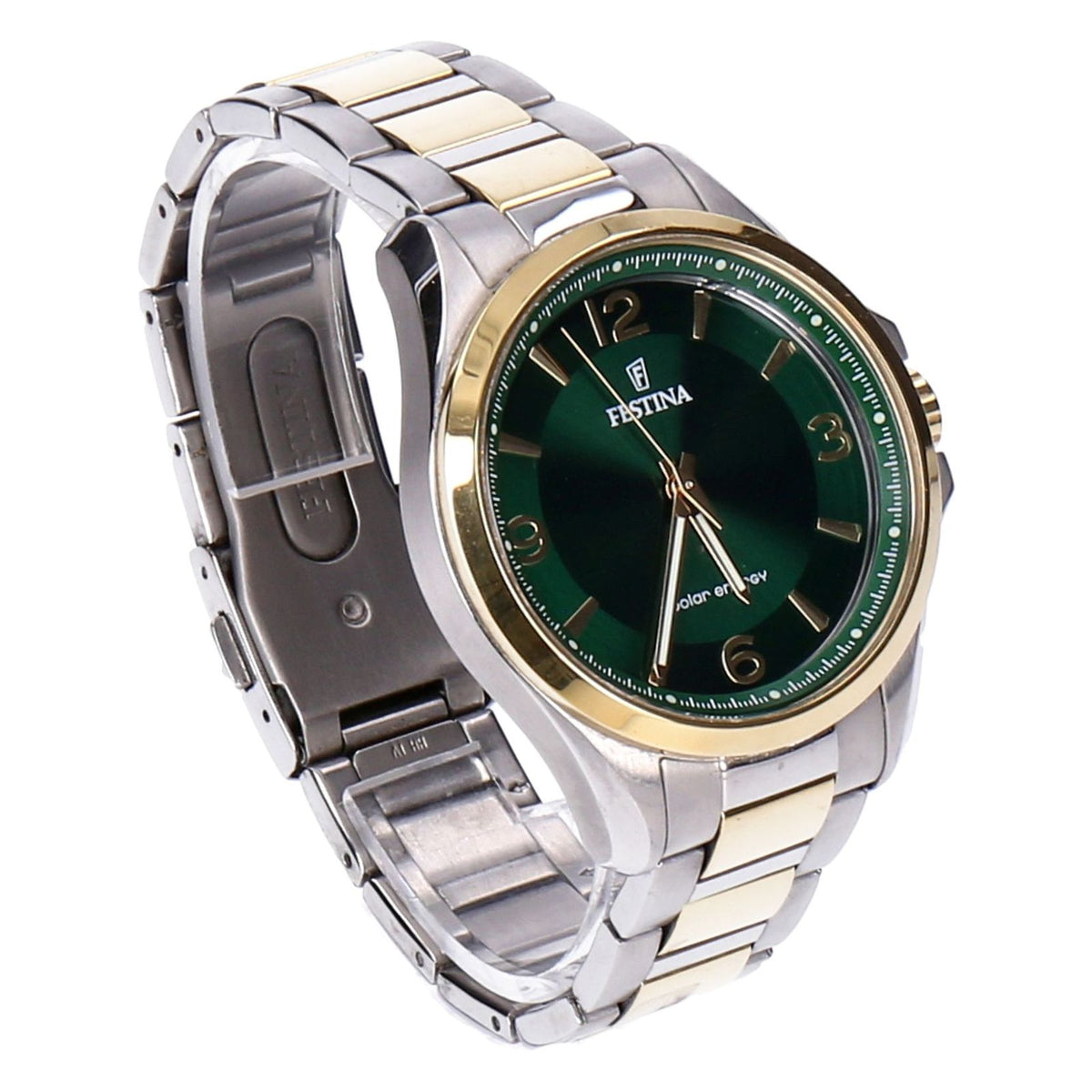 Produktbild Quarzuhr - Festina Solar F20657/3 Edelstahl Herren Armbanduhr