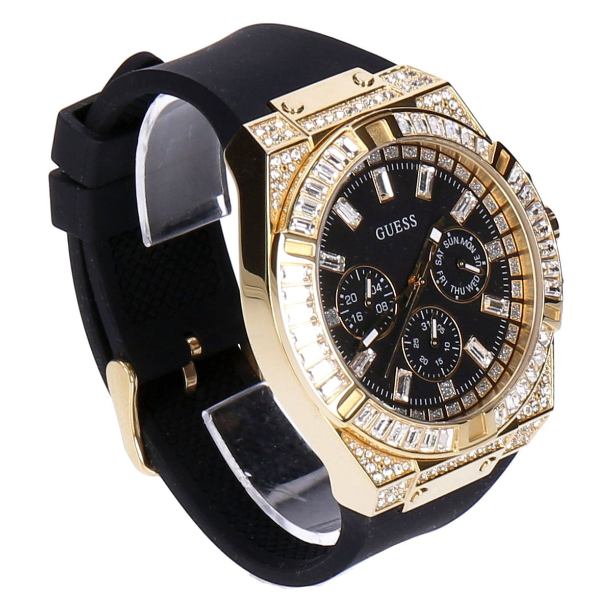Produktbild Ohne Kategorie - Guess Zeus Unisex Armbanduhr goldfarben