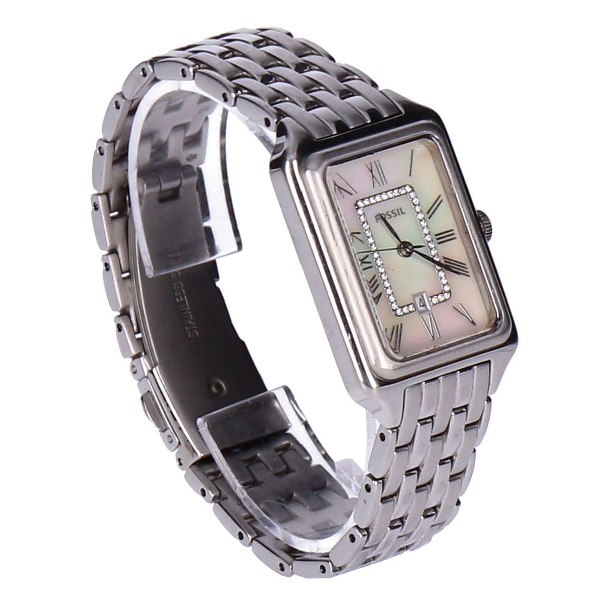 Produktbild Ohne Kategorie - Fossil Raquel ES5306 Damen Armbanduhr Edelstahl