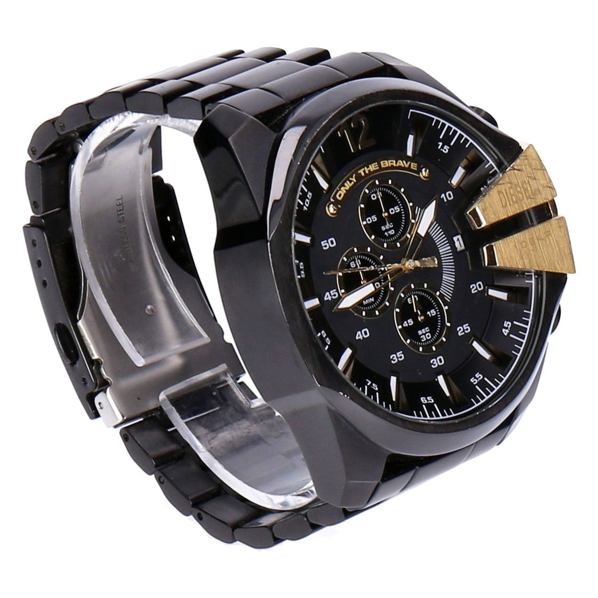 Produktbild Quarzuhr - Diesel Mega Chief DZ438 Quarzuhr schwarz 59 mm Herren