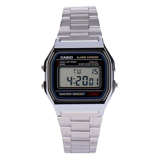 Produktbild Quarzuhr - Casio A158WA-1JF Armbanduhr Unisex Digital