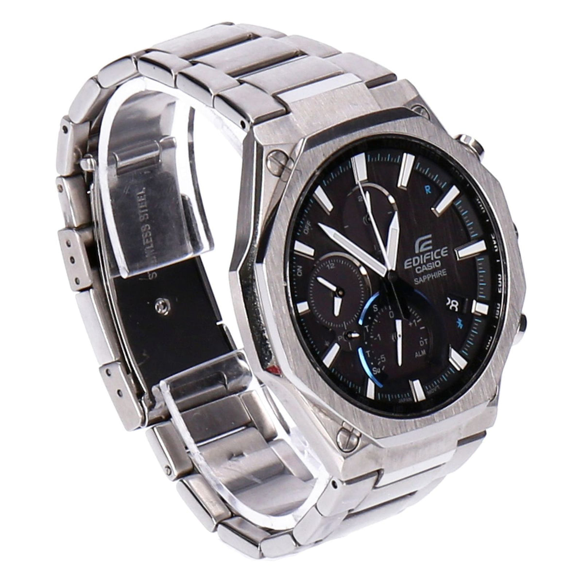 Produktbild Quarzuhr - Casio Herren EQB-1100D-1AER Funk Solaruhr Chronograph Alarm