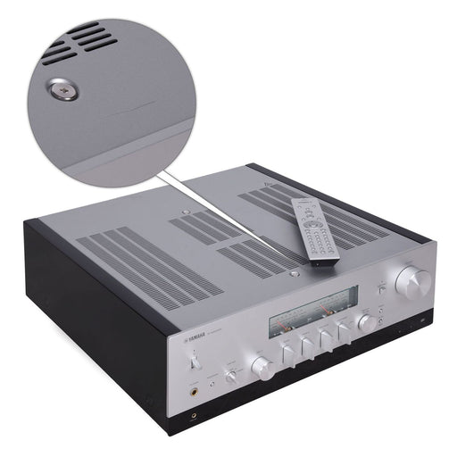 Produktbild Audio-Receiver - Yamaha R-N 2000A silber/ piano schwarz Netzwerk Stereo Receiver