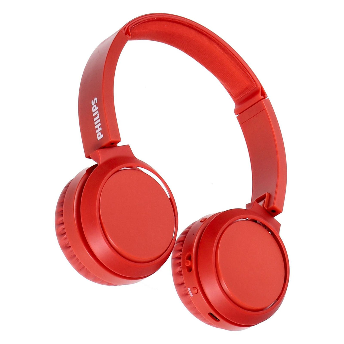 Produktbild On-Ear-Kopfhörer - Philips TAH4205RD Bluetooth® HiFi On Ear Kopfhörer On Ear Lautstärkeregelung Rot