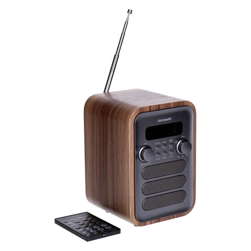 Produktbild Digitalradio (DAB+) - Hanseatic HRA-23G Digitalradio (DAB) (3,5 W) Grau/Braun