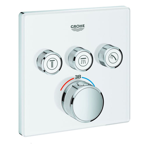 Produktbild Badarmatur - GROHE Unterputz Thermostat Dusche mondweiß GROHTHERM SMARTCONTROL 29157LS0