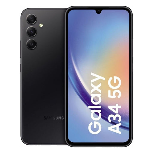 Produktbild Smartphone - Samsung Galaxy A34 Enterprise Edition 5G Dual-SIM 256GB Awesome Graphite