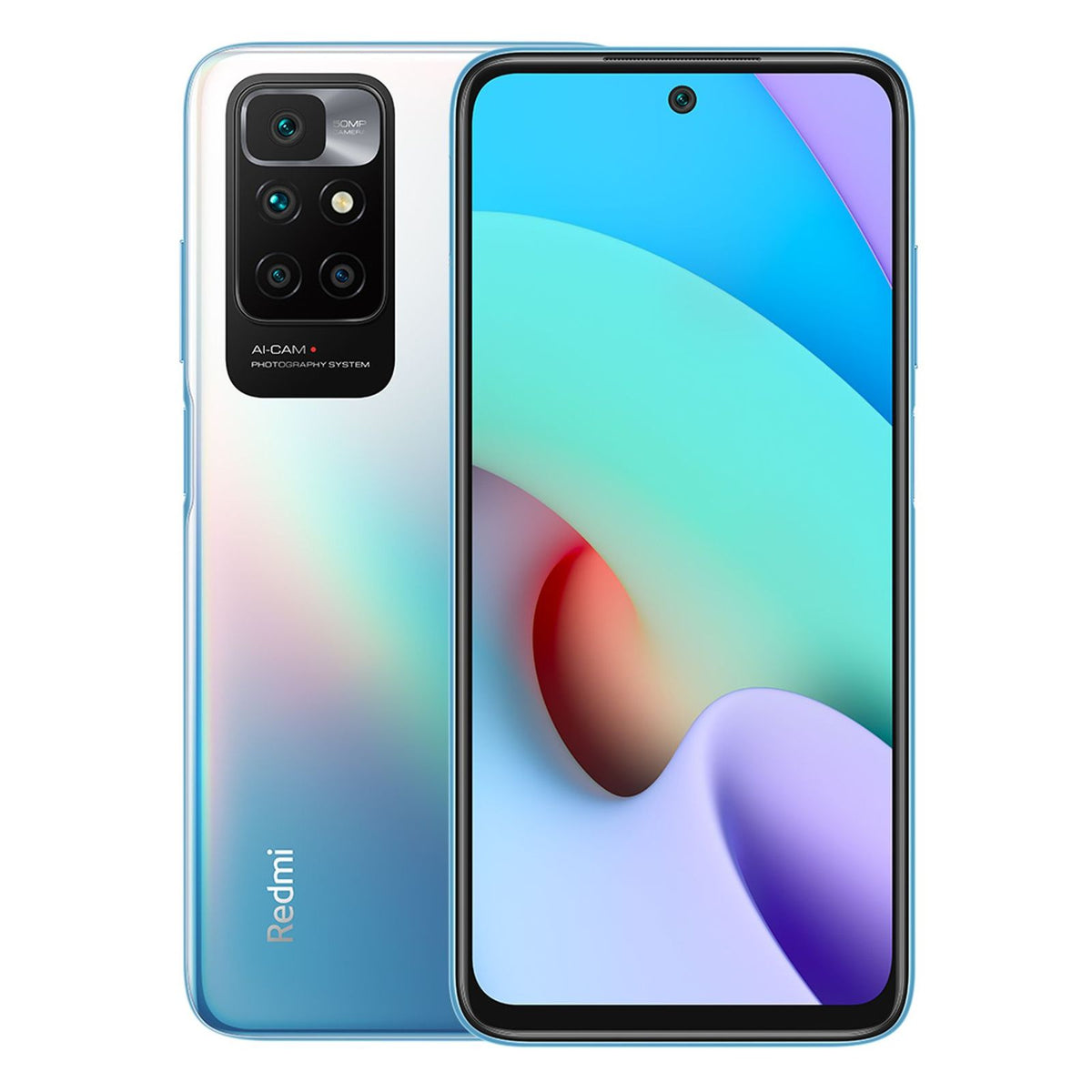 Produktbild Smartphone - Xiaomi REDMI 10 4G Dual-SIM 128GB Sea Blue