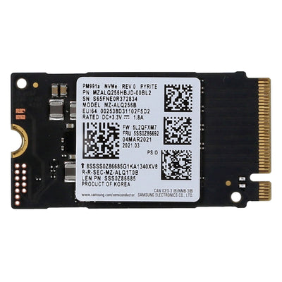 Samsung MZALQ256B int. SSD 256 GB M.2 2242 PCIe NVME SolidStateDrive SSD