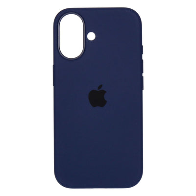 Silikon Case iPhone 17 Mitternacht mit Magsafe