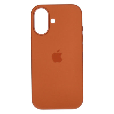 Silikon Case iPhone 17 Terracotta mit Magsafe