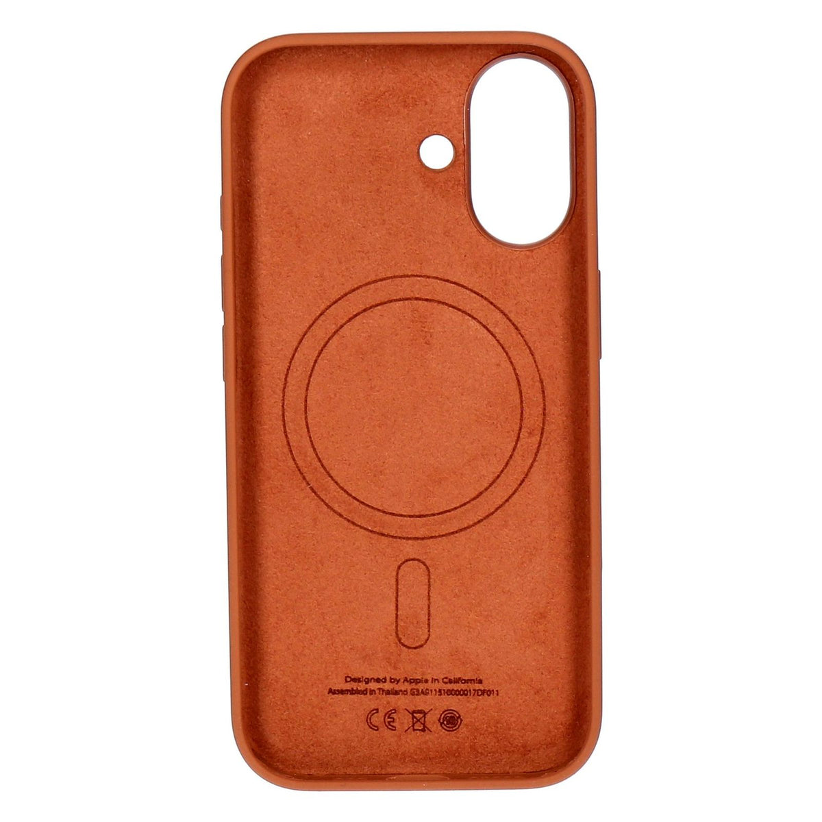 Produktbild Smartphone-Hülle - Apple Silikon Case iPhone 17 Terracotta mit Magsafe