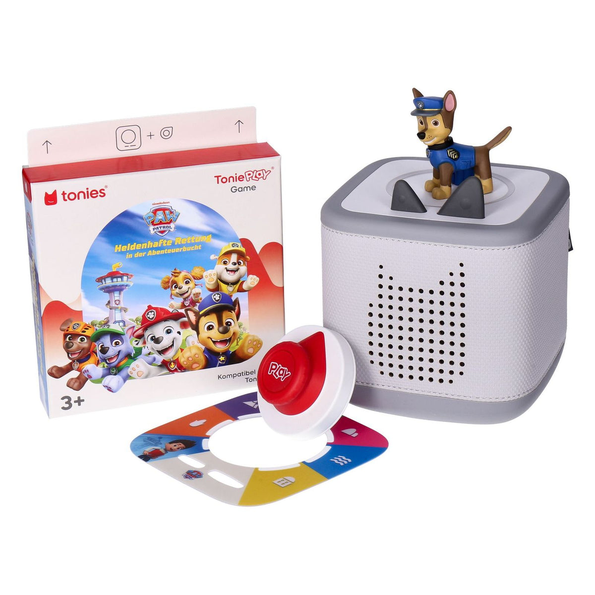 Produktbild Ohne Kategorie - Tonies Toniebox 2 Mondgrau Play Set Paw Patrol Chase