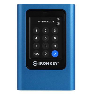 Ironkey Vault Privacy 80 ext. SSD 960 GB Blau