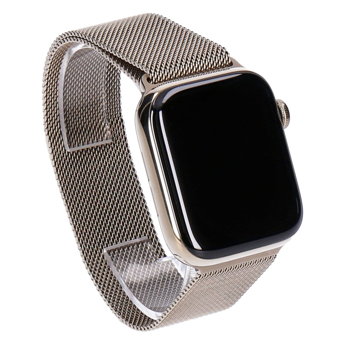 Produktbild Smartwatch - Apple Watch Series 6 44mm GPS + 4G Gold Edelstahlgehäuse mit Milanese Armband Gold