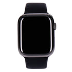 Apple Watch Series 8 45mm GPS + 4G Graphit Edelstahlgehäuse Graphit, Sportarmband Mitternacht