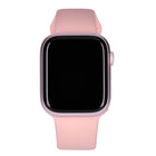 Apple Watch Series 9 45mm GPS Rosé Aluminiumgehäuse mit Sportarmband Hellrosa S/M