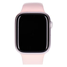 Apple Watch Series 9 45mm GPS Rosé Aluminiumgehäuse mit Sportarmband Hellrosa S/M