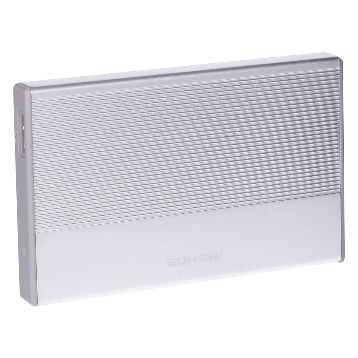 Produktbild externe HDD-Festplatte - Suhsai ext. Portable Festplatte 1TB silber