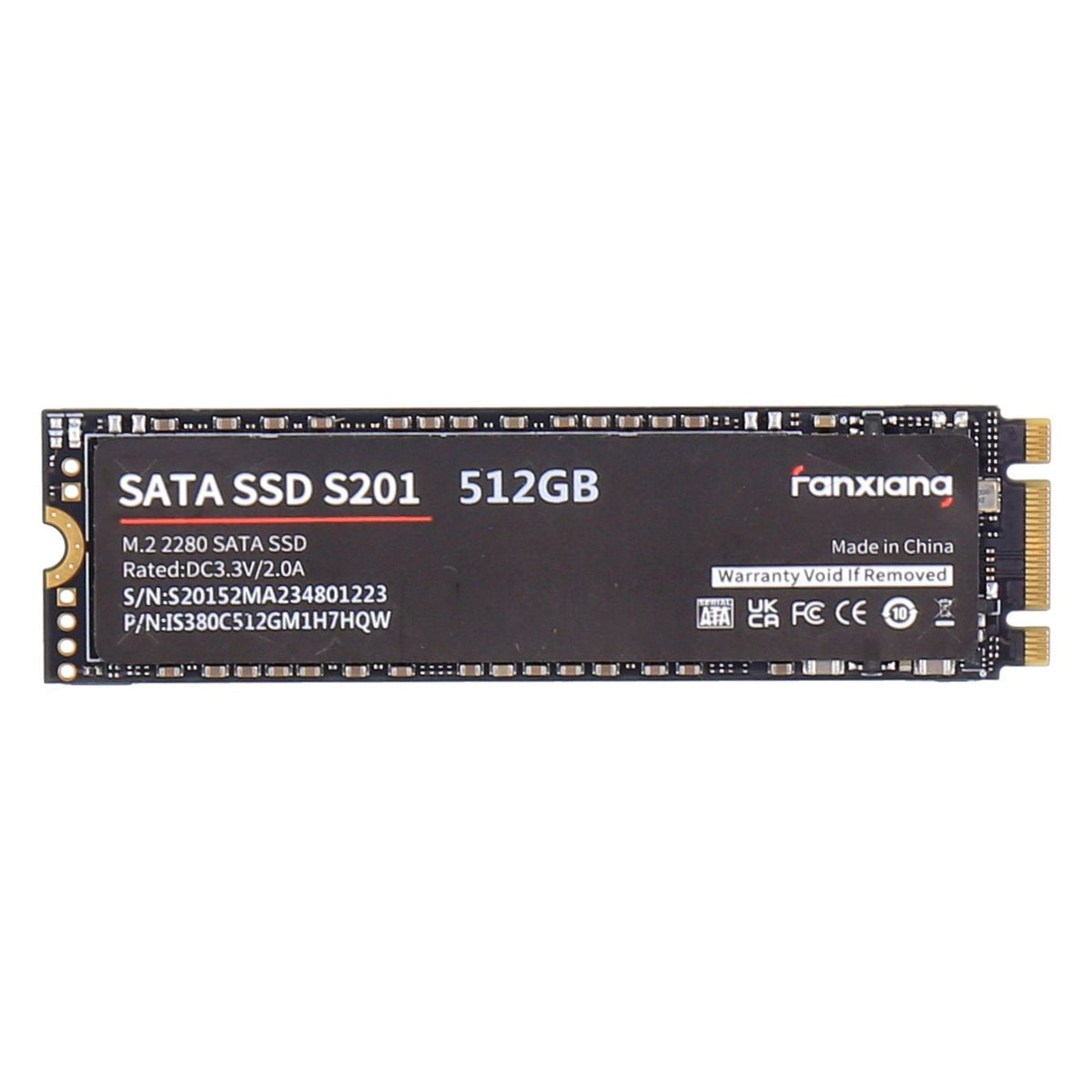 Produktbild interne SSD - Fanxiang S201 int. M.2 SATA SSD 512GB