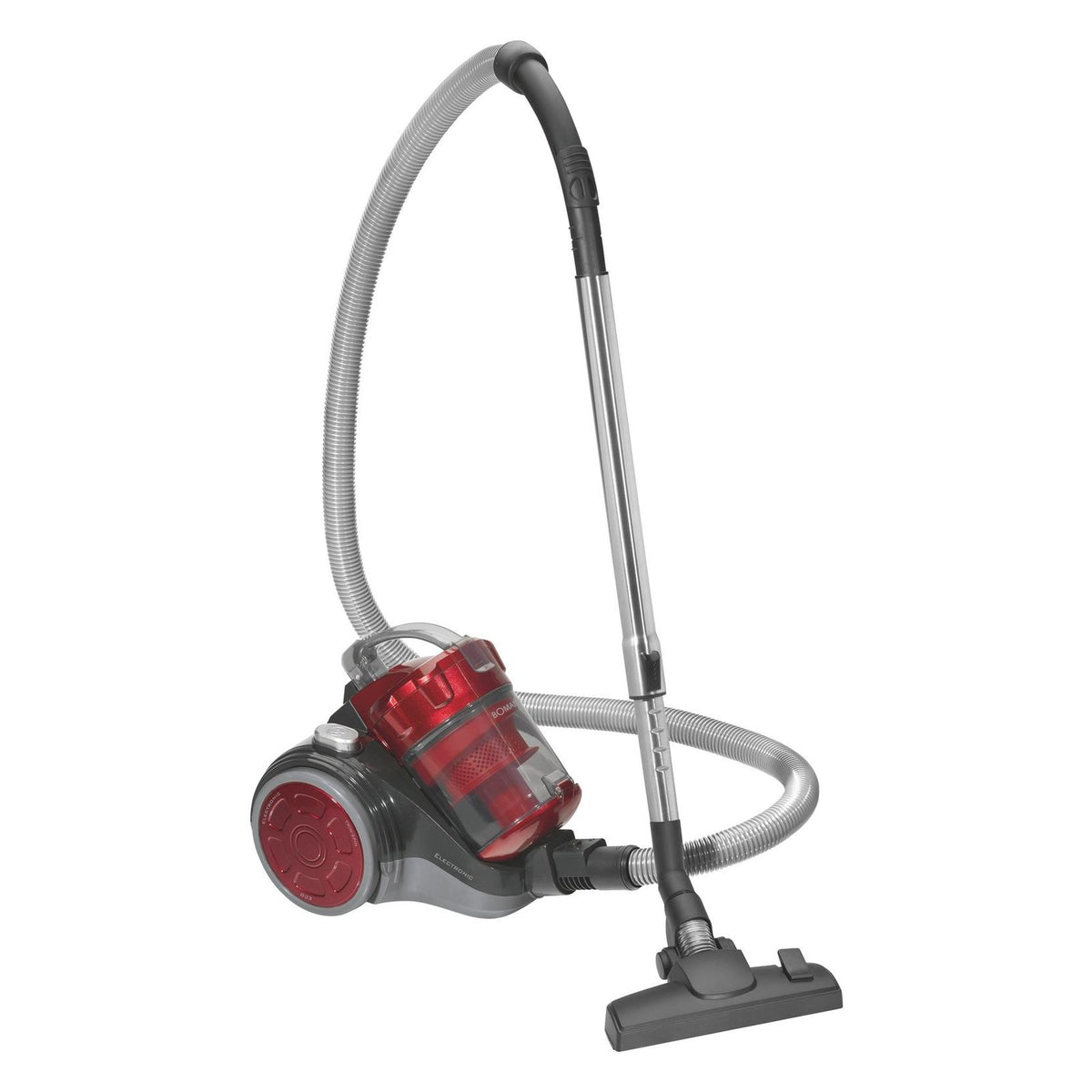 Produktbild Bürstsauger - Bomann BS 9027 CB N Zylinder-Vakuum Bodenstaubsauger 700 Watt Rot