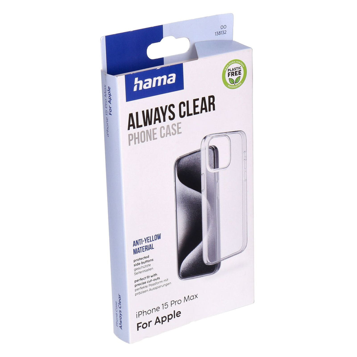 Produktbild Smartphone-Hülle - Hama Always Clear Phone Case Transparent passend für Apple iPhone 15 Pro Max