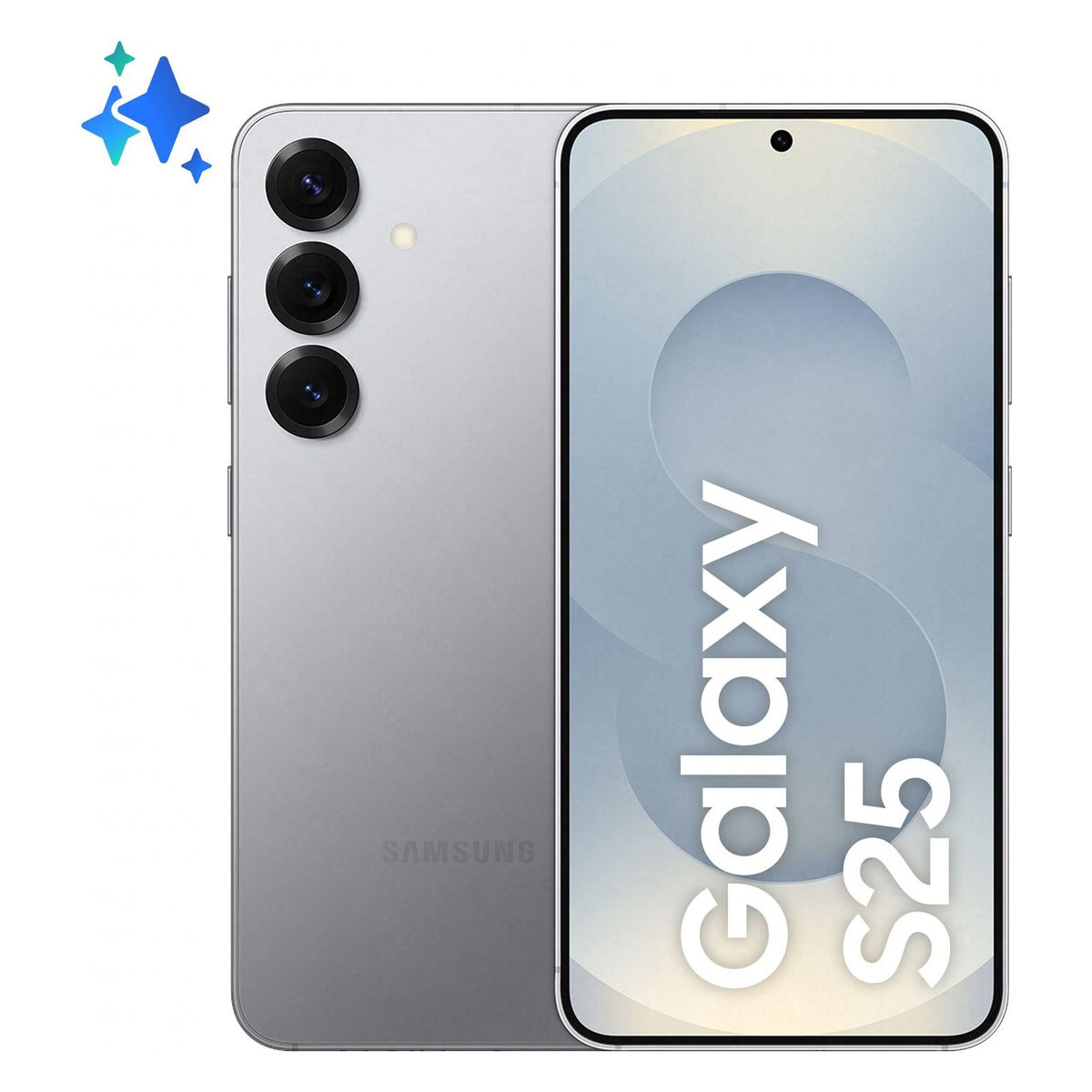 Produktbild Smartphone - Samsung Galaxy S25 5G Dual-SIM 128GB Silver Shadow