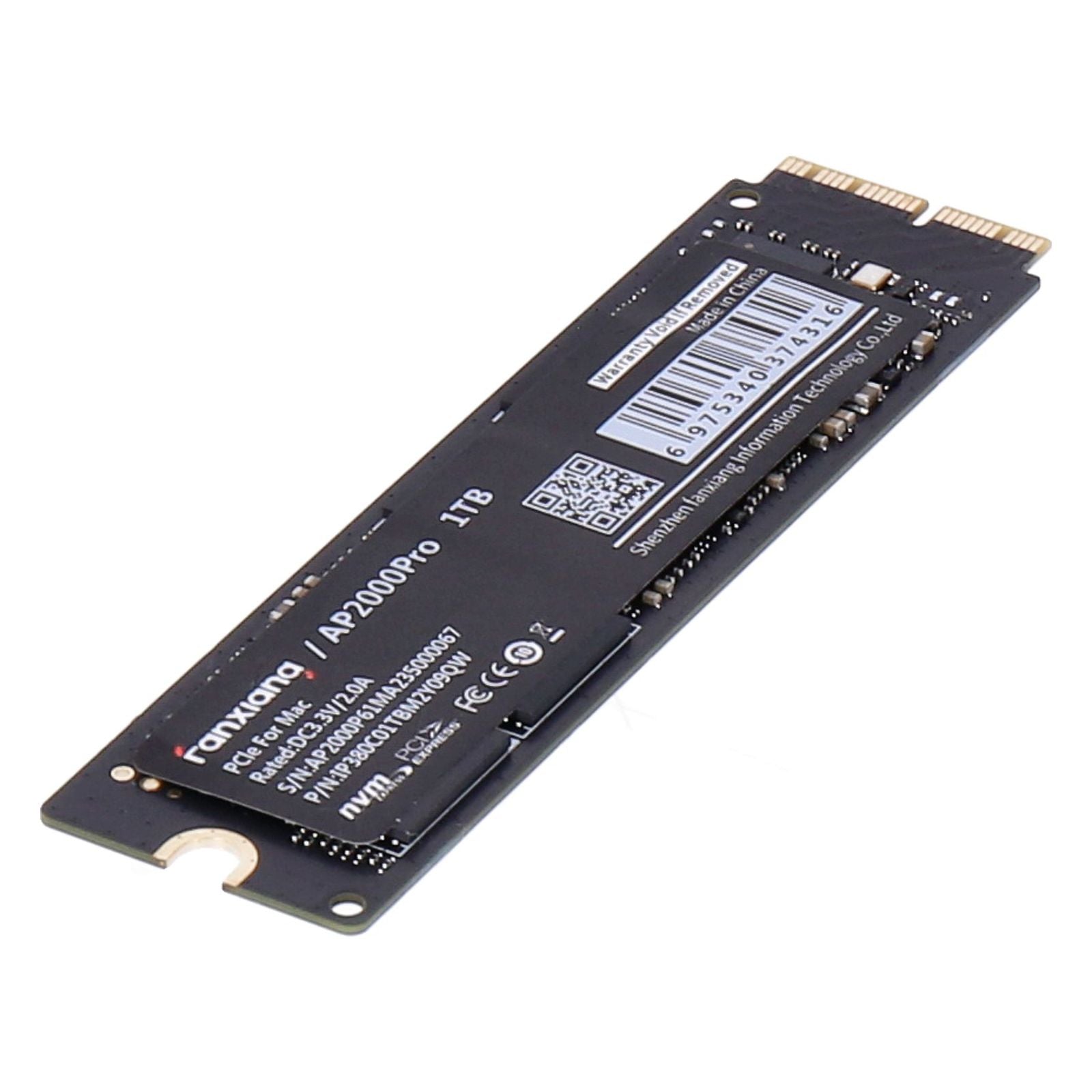 Fanxiang AP2000 Pro int. PCIe SSD für Mac 1TB – sehr gut