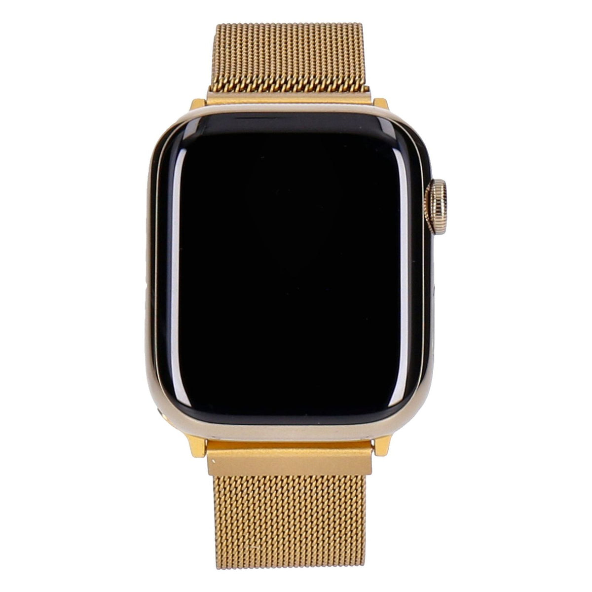 Produktbild Smartwatch - Apple Watch Series 9 45mm GPS + 4G Gold Edelstahlgehäuse mit Milanaise Armband Gold