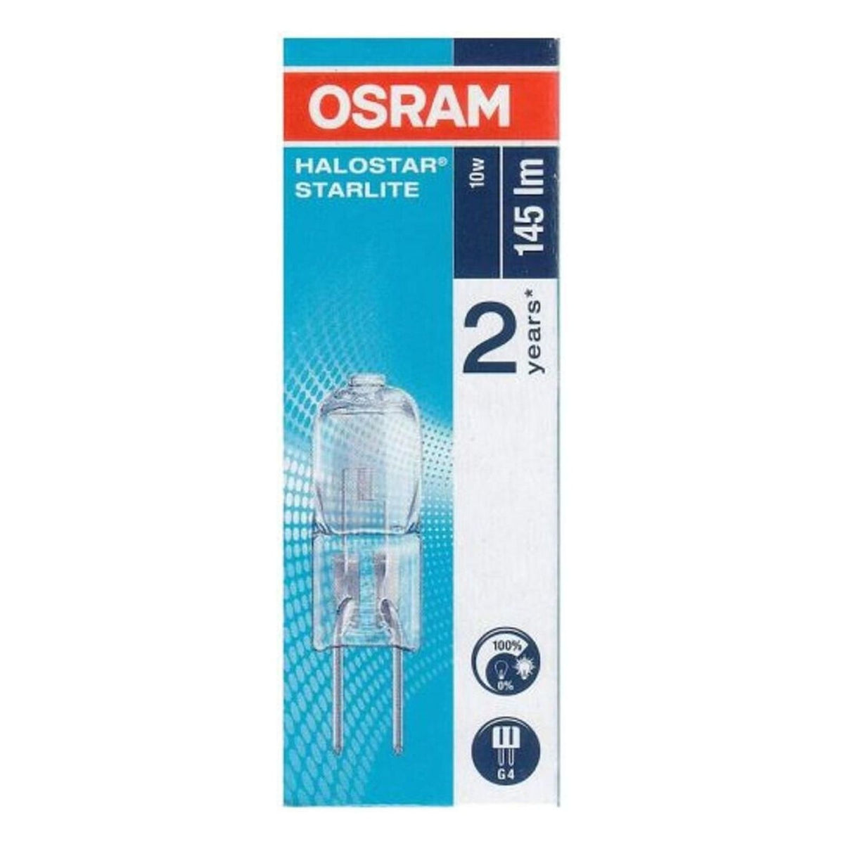 Produktbild Spezialleuchtmittel - Osram Halogen G4 Capsule Halostar Starlite 10 W