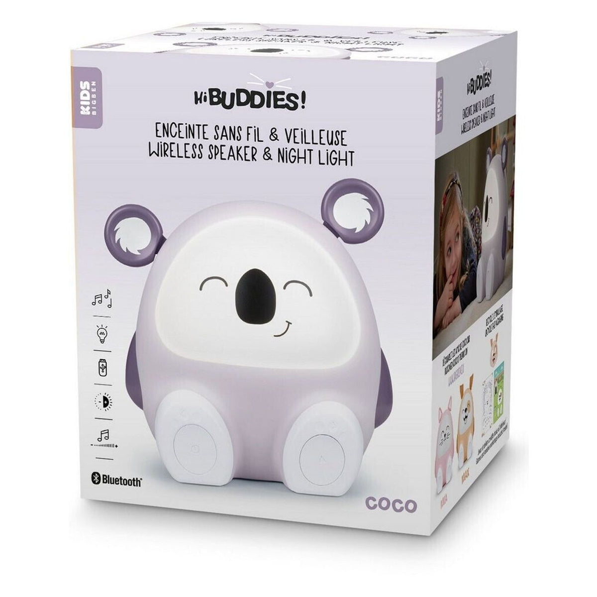 Produktbild Bluetooth-Lautsprecher - Bigben Bluetooth portabler Lautsprecher "Coco"