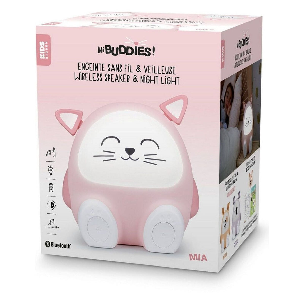 Produktbild Bluetooth-Lautsprecher - Bigben Bluetooth portabler Lautsprecher "MIA"