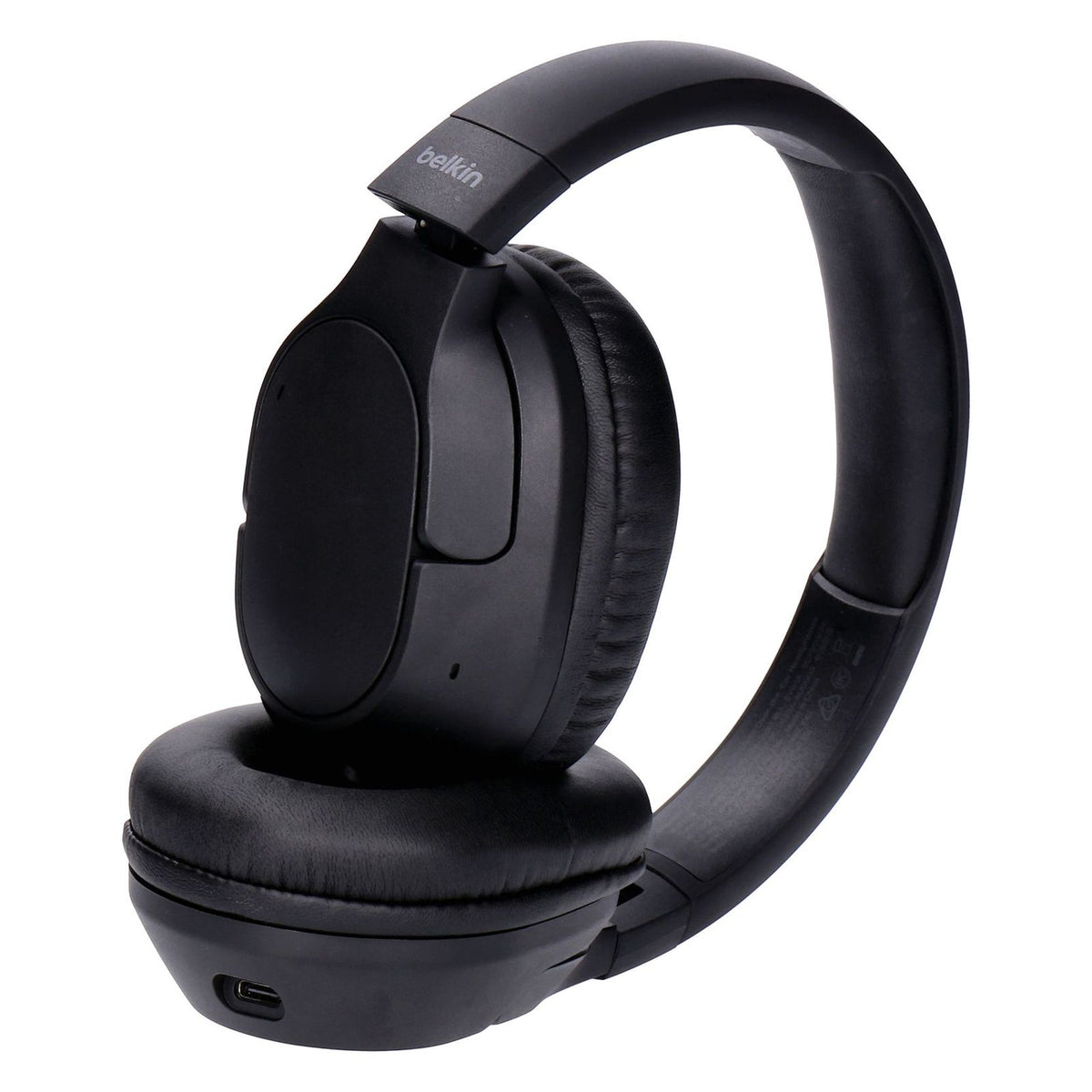 Produktbild wireless Kopfhörer - Belkin SoundForm Surround Bluetooth Kopfhörer Schwarz