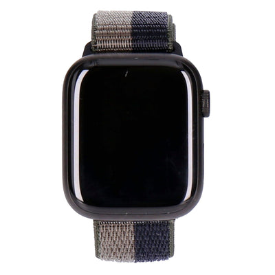 Watch Series 7 45mm GPS + 4G Titan Schwarz Titangehäuse mit Sport Loop Tornado/Grau