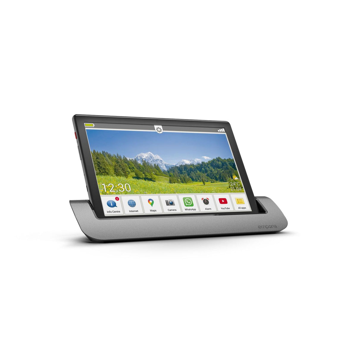 Produktbild Tablet - Emporia Tab1 LTE Senioren Tablet 32GB 10,1 Zoll Grau