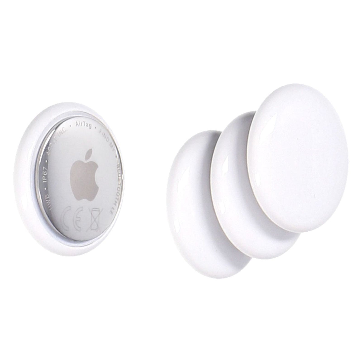 Produktbild Bluetooth-Tracker - Apple AirTag 2. Generation 4er Pack Weiß-Silber